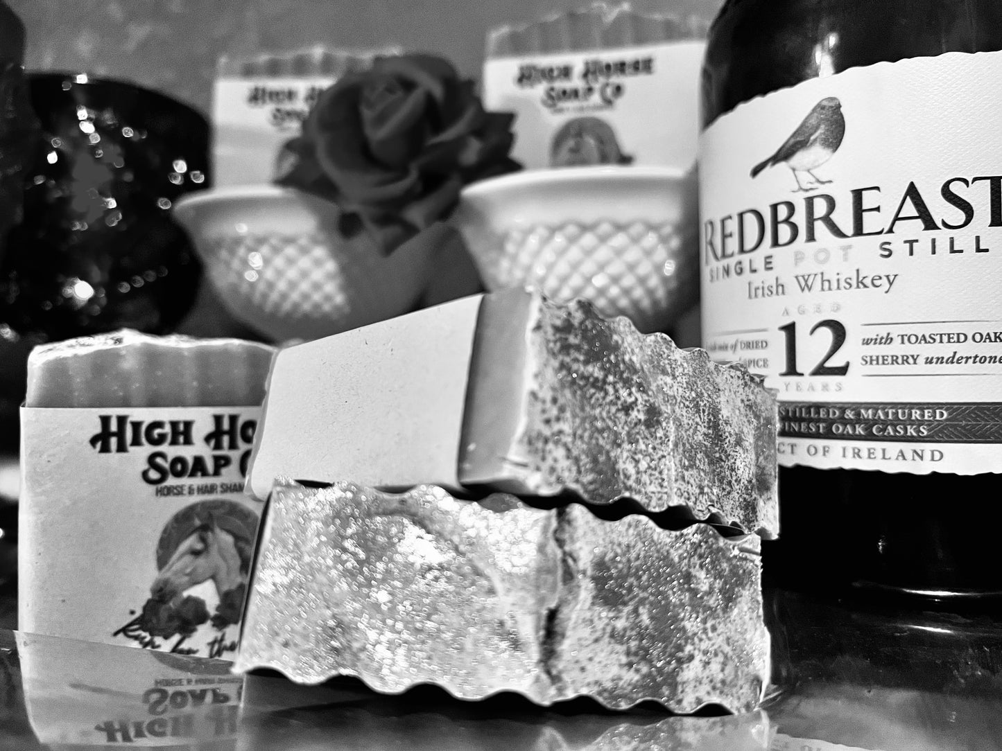 Run for the Roses Horse & Hair Shampoo Bar High Horse Soap Co