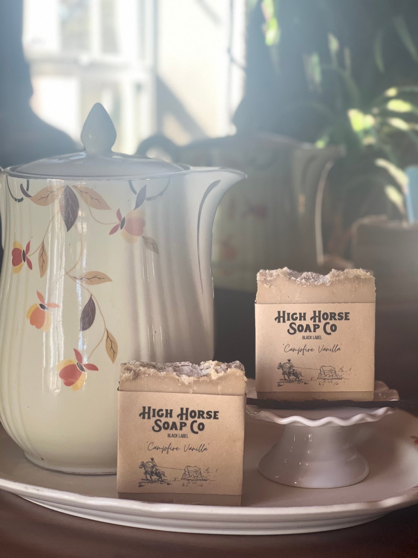 High Horse Soap Co Black Label Campfire Vanilla